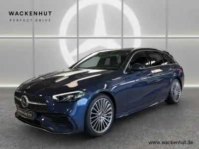 Gebraucht Mercedes C300 AMG 286 PS (210 kW) 2023 Blau Kombi