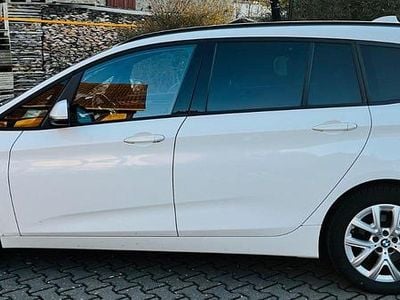 Gebraucht BMW 220 Gran Tourer Sport Line 190 PS (139 kW) 2020 Weiß Van / Kleinbus