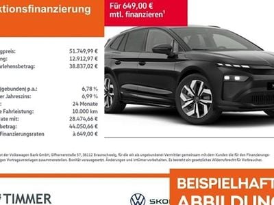 Neu Skoda Enyaq iV SportLine 210 kW (286 PS) 2026 Schwarz SUV