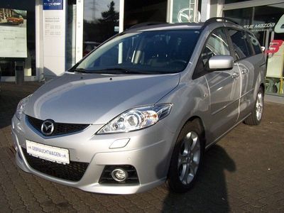 Gebraucht Mazda 5 143 PS (105 kW) 2008 Silber metallic Van / Kleinbus
