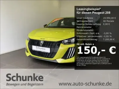 Gebraucht Peugeot 208 Style 101 PS (74 kW) 2025 Schwarz Kleinwagen