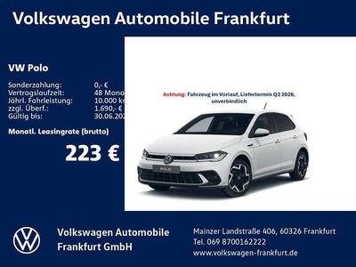 Nuova VW Polo R-line 95 CV (69 kW) 2026 Bianco Utilitaria