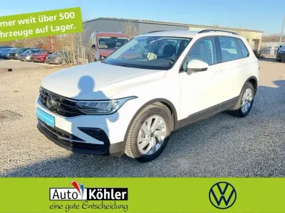 Brugt VW Tiguan Life 150 HK (110 kW) 2022 Hvid SUV
