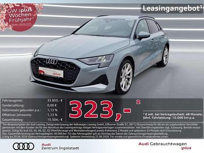 Gebraucht Audi A3 Advanced Plus 150 PS (110 kW) 2025 Pfeilgrau perleffekt Limousine