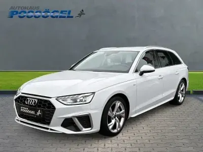 Używany Audi A4 S-Line 204 KM (150 kW) 2023 Biały Kombi