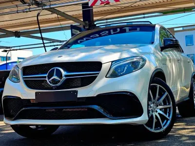 Gebraucht Mercedes GLE63 AMG AMG 557 PS (409 kW) 2019 Weiß Coupé