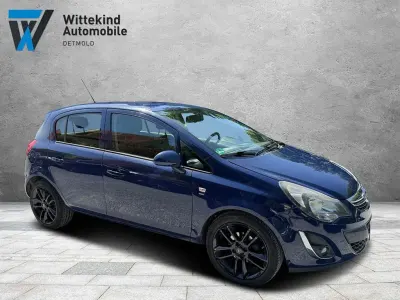 Gebraucht Opel Corsa Energy 87 PS (63 kW) 2014 Blau Kleinwagen