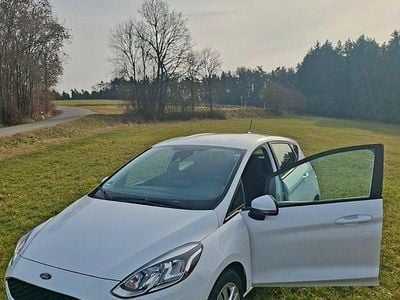 Gebraucht Ford Fiesta Trend 75 PS (55 kW) 2020 Weiß Kleinwagen
