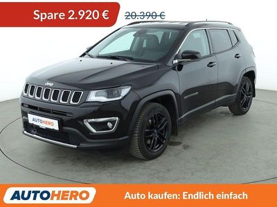 Gebraucht Jeep Compass Limited 150 PS (110 kW) 2021 Schwarz SUV