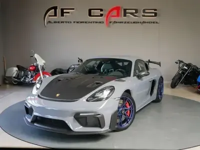 Occasion Porsche Cayman GT4 500 PK (367 kW) 2023 Grijs Coupé