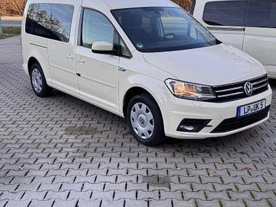 Gebraucht VW Caddy Maxi 102 PS (75 kW) 2018 Gelb Van / Kleinbus