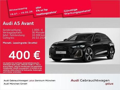 Mythosschwarz metallic Gebraucht 2025 Audi A5 Edition .1 Kombi | 53.819 € (Superpreis)
