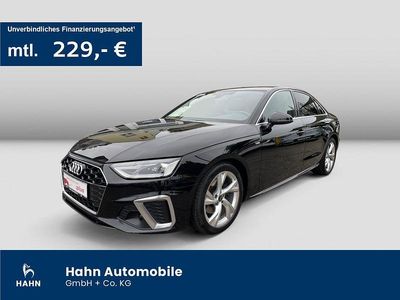 Gebraucht Audi A4 S-Line 163 PS (119 kW) 2022 Mythosschwarz metallic Limousine