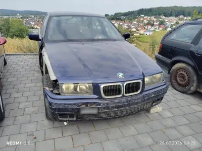 Gebraucht BMW 316 1996 Blau Limousine