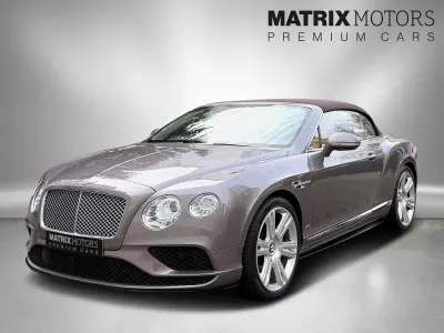 Gebraucht Bentley Continental GT Convertible 528 PS (388 kW) 2015 Silver taupe Cabrio