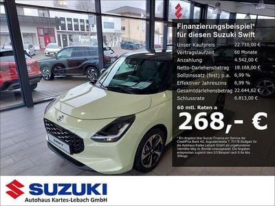 Neu Suzuki Swift Comfort+ 83 PS (61 kW) 2026 Gruen Kleinwagen