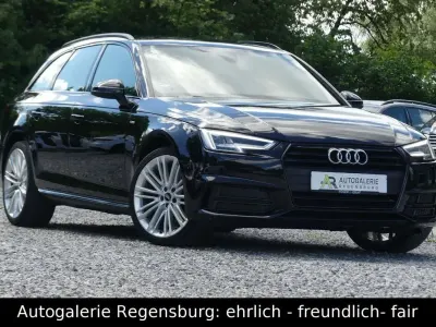 Gebraucht Audi A4 S-Line 150 PS (110 kW) 2018 Brillantschwarz Kombi