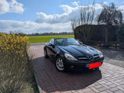 Gebraucht Mercedes SLK200 163 PS (119 kW) 2004 Schwarz Cabrio