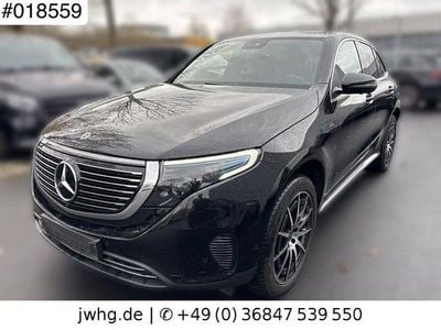 Gebraucht Mercedes EQC400 AMG line 300 kW (408 PS) 2022 Obsidianschwarz (metallic) SUV