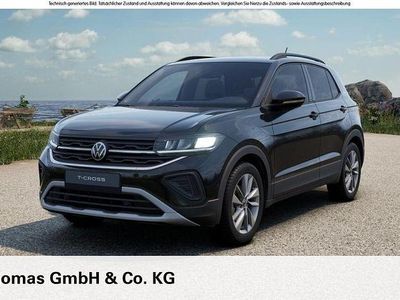 Gebraucht VW T-Cross Goal 116 PS (85 kW) 2025 Schwarz SUV