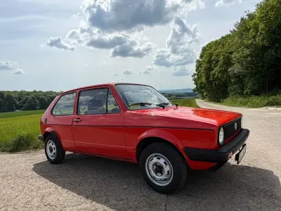 Gebraucht VW Golf I 50 PS (36 kW) 1982 Rot Kleinwagen