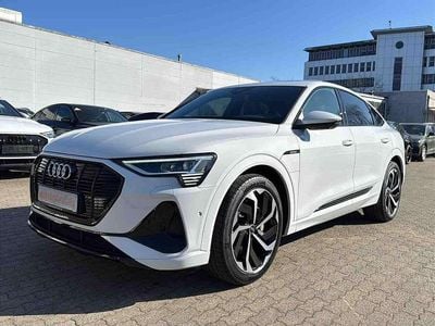 Gebraucht Audi e-tron Sportback S-Line 300 kW (408 PS) 2021 Weiß SUV