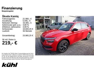 Gebraucht Skoda Kamiq Selection 150 PS (110 kW) 2024 Velvetrot metallic SUV