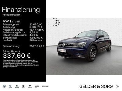 Gebraucht VW Tiguan IQ Drive 150 PS (110 kW) 2020 Blau SUV
