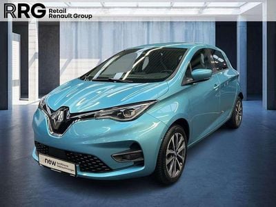 Begagnad Renault Zoe Intens 50 kW (69 HK) 2021 Blå Halvkombi