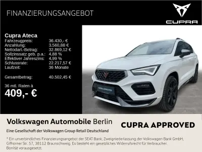 Nowe Cupra Ateca 150 KM (110 kW) 2026 Biały SUV
