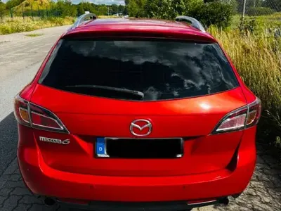 Gebraucht Mazda 6 Exclusive 147 PS (108 kW) 2009 Rot Kombi