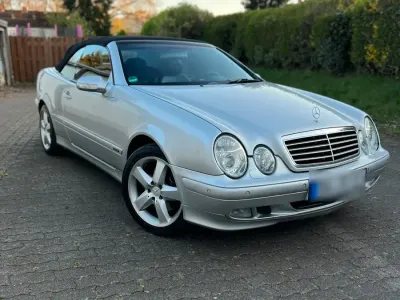 Gebraucht Mercedes CLK200 Avantgarde 163 PS (119 kW) 2001 Silber Cabrio
