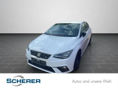 Gebraucht Seat Ibiza FR 110 PS (80 kW) 2021 "nevada" weiss (metallic) Kleinwagen