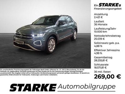 Gebraucht VW T-Roc Style 150 PS (110 kW) 2025 Blau SUV