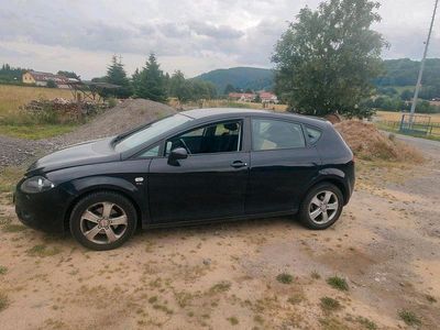 Gebraucht Seat Leon 125 PS (91 kW) 2008 Schwarz Kleinwagen
