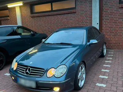 Gebraucht Mercedes CLK200 AMG 163 PS (119 kW) 2003 Blau Coupé