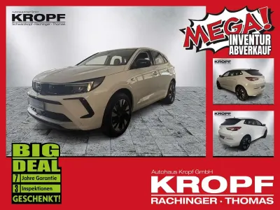 Gebraucht Opel Grandland X Elegance 131 PS (96 kW) 2023 Lack weiss banquise/deckende l SUV