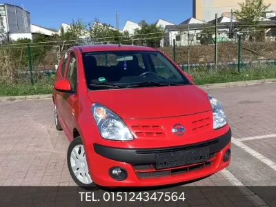 Brugt Nissan Pixo 68 HK (50 kW) 2011 Rød Hatchback