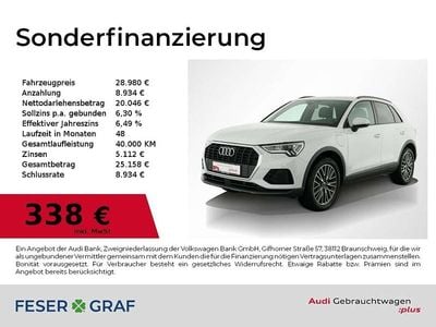 Gebraucht Audi Q3 S-Line 245 PS (180 kW) 2022 Gletscherweiß SUV