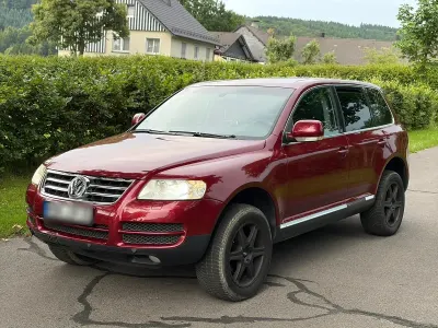 Gebraucht VW Touareg R 174 PS (127 kW) 2005 Rot SUV