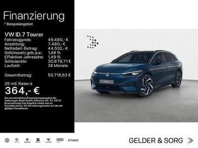 Gebraucht VW ID.7 Pro 210 kW (286 PS) 2024 Aquamarinblau metallic Kombi