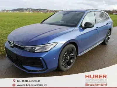 Ny VW Passat R-line 193 HK (141 kW) 2025 Blå Stationcar