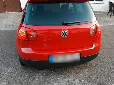 Gebraucht VW Golf V United 80 PS (58 kW) 2008 Rot Kleinwagen