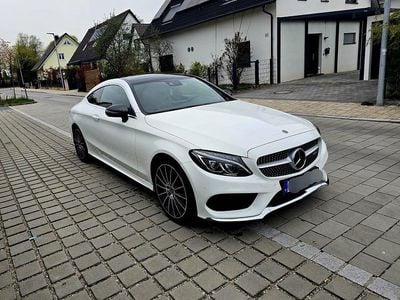 Second-hand Mercedes C300 AMG 245 CP (180 kW) 2016 Alb Coupe