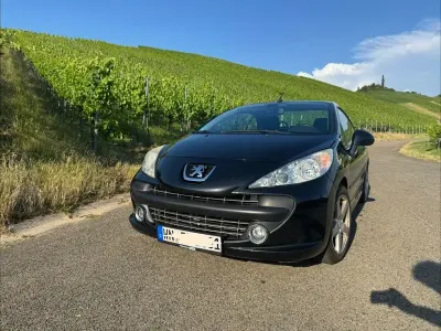 Gebraucht Peugeot 207 CC 120 PS (88 kW) 2007 Schwarz Cabrio