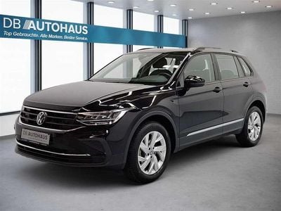 Schwarz Gebraucht 2022 VW Tiguan Life SUV | 30.460 € (Guter Preis)