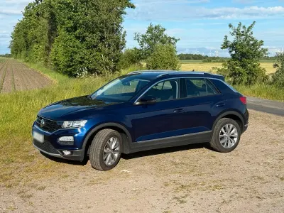 Gebraucht VW T-Roc 115 PS (84 kW) 2019 Blau SUV