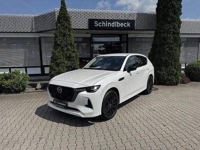 Gebraucht Mazda CX-60 Homura-Line 200 PS (147 kW) 2023 Rhodium white (metallic) SUV