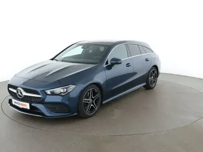 Gebraucht Mercedes CLA200 Shooting Brake AMG line 163 PS (119 kW) 2021 Blau Kombi