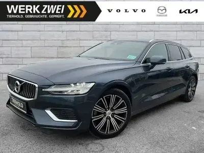 Brugt Volvo V60 Inscription 341 HK (250 kW) 2021 Blå Stationcar